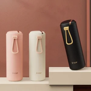 450ml custom leakproof stainless steel thermos cup double wall vacuum insulated water bottles