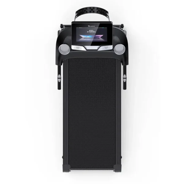 Household electric treadmill multi functional fitness equipment foldable intelligent treadmill machine