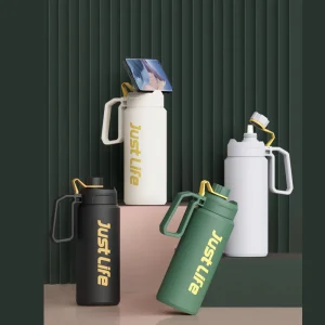 Eco-friendly Stainless Steel Thermal Water Bottles Outdoor Sports Running Cycling Water Bottle