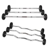 Gym Barbell Sets home Fitness Exercise Accessories Fixed Weight Plate Barbell Weight Sets Barbell Rack