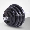 Directly export accessories commercial three hole color gym weight plates