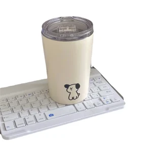 Coffee Cups with Lid Leak-proof Recyclable Eco-friendly Sustainable Iced Cold Travel Mug Tumbler Stainless Steel