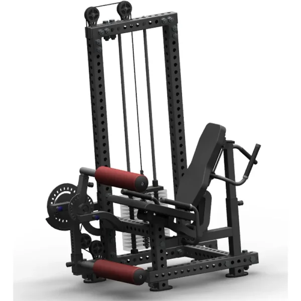 High End 3 Functions In One Leg Extension Leg Curl Combo Prone Leg Curl Machine Multi Gym Fitness Equipment