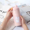 Lovely creative new large capacity stainless steel thermos cup