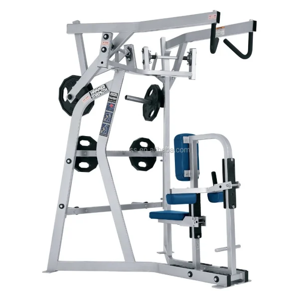 Strength Gym Equipment Plate Loaded Lateral High Row Gym Machine