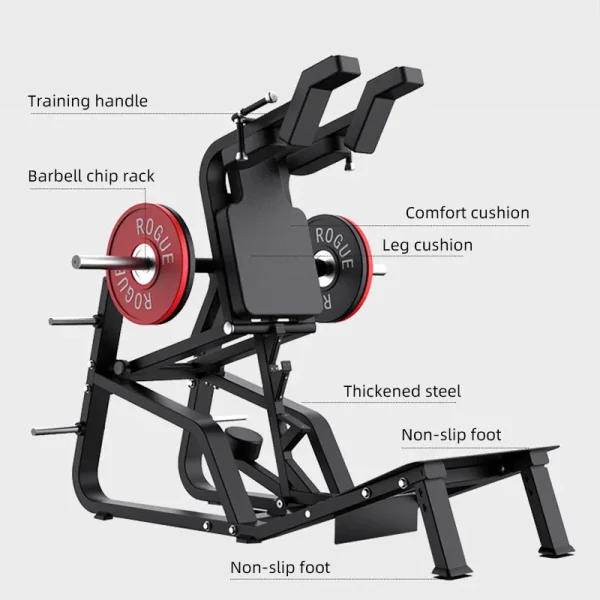 Commercial Gym Equipment Super Hack V Squat Machine Squat Rack Smith Machine