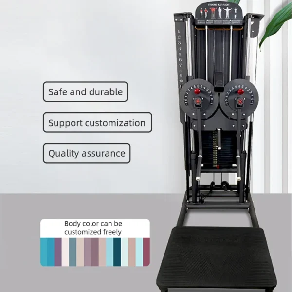 Multi Functional Gym Pin Load Selection Machines Standing Lateral Raise Machine Standing Multi Flight