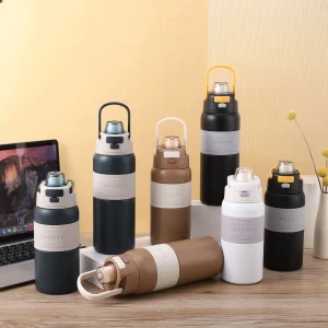 Custom logo water bottle stainless steel water bottle Double Wall Thermos Flask