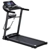 Household electric treadmill multi functional fitness equipment foldable intelligent treadmill machine
