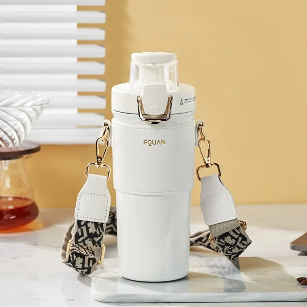 H30c7363826a14916a32fa31b3121f28cK.webp Double Drink Thermos Light Luxury 316 Stainless Steel Water Cup Girls Portable