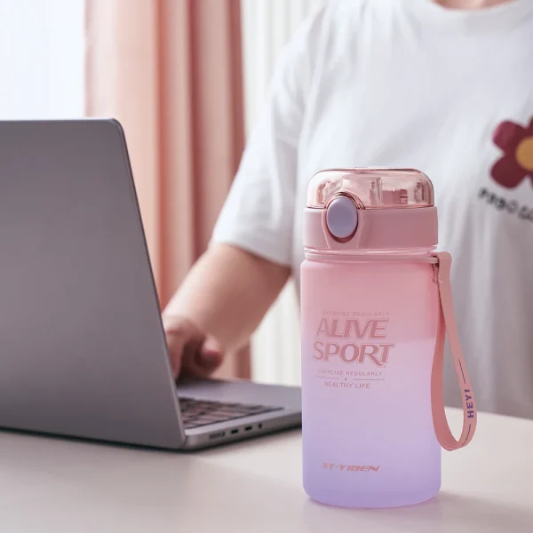 Leak Proof Sport Plastic Water Bottles With Custom Logo