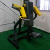 Fitness plate loaded gym fitness equipment seated bench shoulder press machine