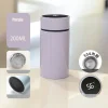 Cute 304 stainless steel thermos cup mini capacity intelligent temperature display thermos bottle