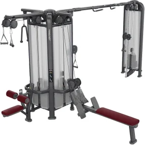 Multi Functional Home Gym Equipment Machine 4 Station Multi 8 Function Station Gym Stack