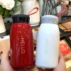 Custom cute warm copper gym sports hot thermal insulated stainless steel water bottle for kids school