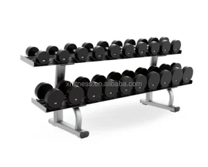 Professional factory direct sale commercial Gym equipment body building Linear vertical dumbbell rack
