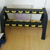 Professional factory direct sale commercial Gym equipment body building Linear vertical dumbbell rack