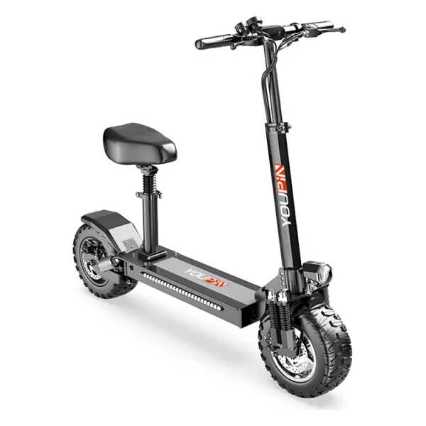 China Cheap 11inch 600W  two Wheels Motor Removable Battery Foldable Folding Powered Off Road Electric Scooter