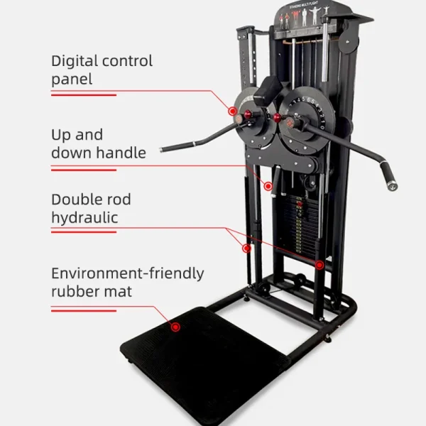 Multi Functional Gym Pin Load Machines Standing Lateral Raise Machine Standing Multi Flight