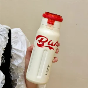 Vacuum Flask Thermos Portable Gymnastic Sports Bottle Water 316 Stainless Steel Straight Cup