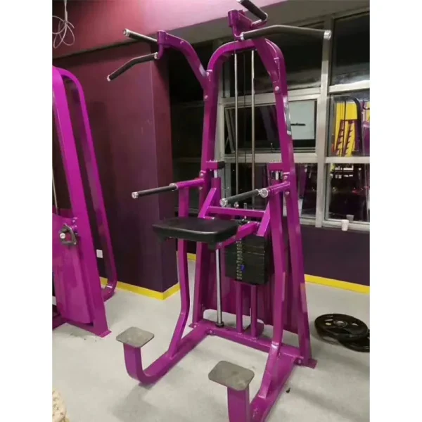 Gym Machine Commercial Pin Loaded Selection Dip Chin Assisted Chin Assisted Pull Up Machine For Body Building Training