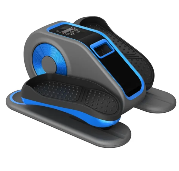 Motorized Under Desk Elliptical Machine Compact Foot Pedal Mini Cycle Exercise Bike