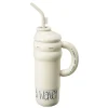 1300ML Cloud Shape Double Wall Flask Insulated Water Bottles Straw 43oz