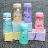 Cartoon plastic summer anime kids gifts portable 350ml water cup