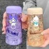 Cartoon plastic summer anime kids gifts portable 350ml water cup