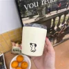 Coffee Cups with Lid Leak-proof Recyclable Eco-friendly Sustainable Iced Cold Travel Mug Tumbler Stainless Steel