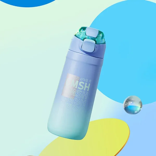 Water Bottle 480ML Sport Insulate Tumbler Double School Gym Water Bottle