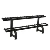 Professional factory direct sale commercial Gym equipment body building Linear vertical dumbbell rack