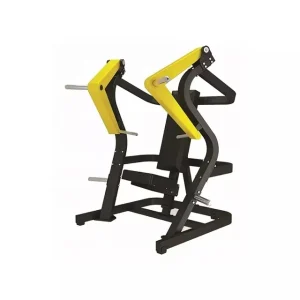 Fitness plate loaded gym fitness equipment seated bench shoulder press machine