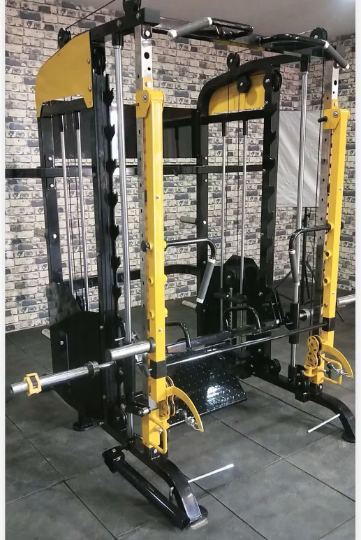 Gym Rack Strength Power Multi Function home use Smith Machine with Weight Stack wholesale gym equipment Manufacturers for gym