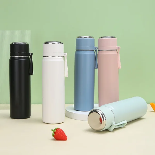 H6ec351d5c59c4445a3c6fb9dc76312baP.webp Portable Outdoor Vacuum Double Wall 304 Stainless Steel Water Bottle with custom logo and string lid