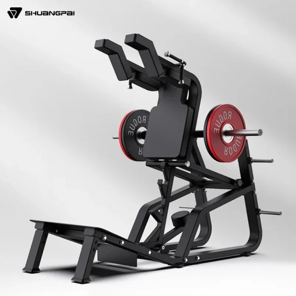 Commercial gym equipment strength training super vertical hack squat machine