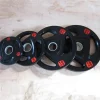 Directly export accessories commercial three hole color gym weight plates