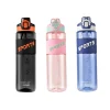 1L 32Oz Kids Sports Drinking GYM Water Bottle Plastic Wholesale With Straw and Handle For Kids