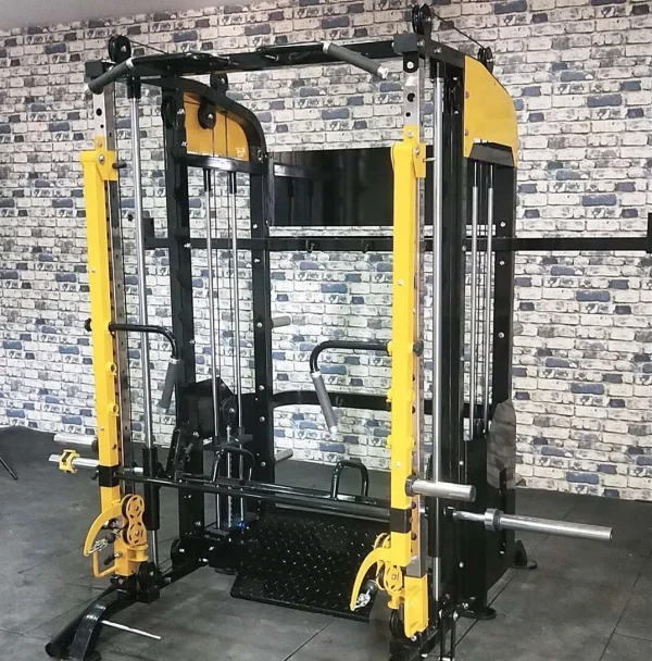 Commercial Gym Equipment Smith Machine Cable Power Cage Squat Rack