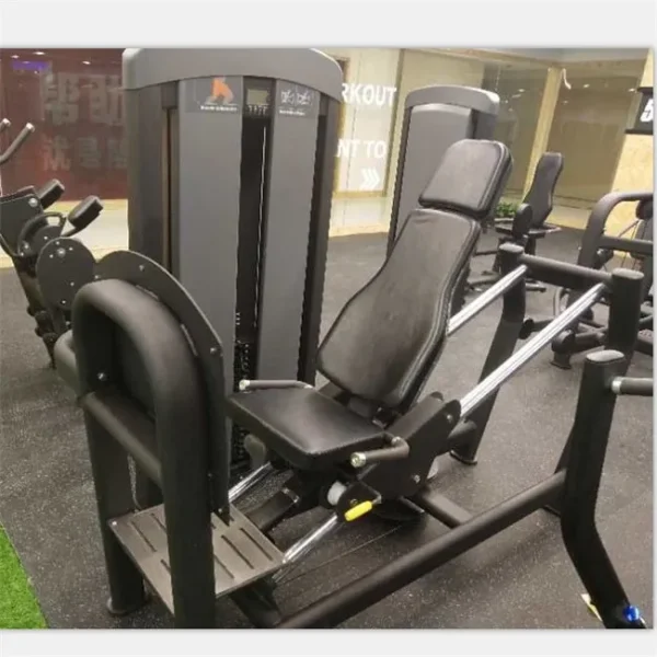 Commercial Fitness Equipment Gym Use Machine Pin Loaded Selection Device Seated Leg Vertical Press Dimension For Power Rack