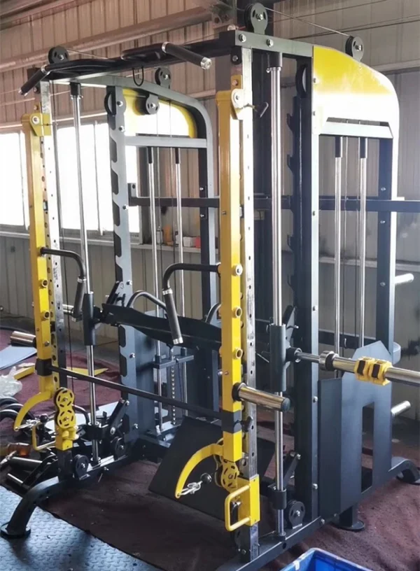 Commercial Gym Equipment Smith Machine Cable Power Cage Squat Rack