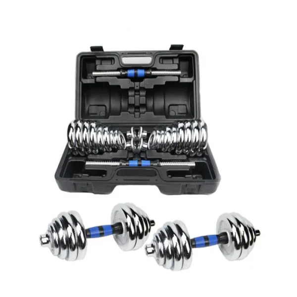 50kg Weights Gym Equipment Fitness Dumbbells Set Adjustable Weight Dumbbells For Gym