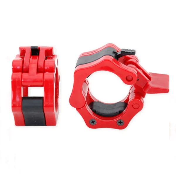 High Quality Wholesales Gym Fitness Weight Lifting Exercise Plastic Barbell Lock Clips Clamp Collar