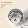 450ml 316 Stainless Steel Smart Insulation Coffee Mug Portable keeps Cold And Heat LED Temperature Display Leakproof Vacuum Mug