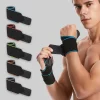 Wholesale wrist wraps No Slip Elastic workout weightlifting gym wrist support wraps with Loop