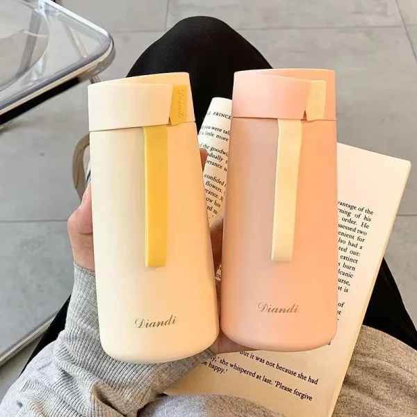 H919535769e734850b4ecaa5666370d25o.webp Custom 350ml mini portable thermos cup stainless steel double wall vacuum insulated thermal water bottle