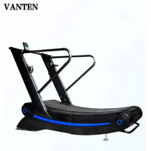 Cardio Machine Unpowered Air Runner Machine Curve Treadmill Manual Self-generating Fitness Commercial