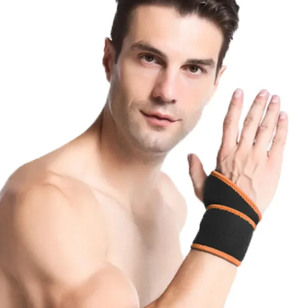 New Product Outdoor Sports Fitness Exercise Basketball Weightlifting Adjustable Elastic Wrist Support Wrap
