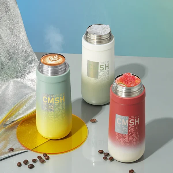 Water Bottle 480ML Sport Insulate Tumbler Double School Gym Water Bottle