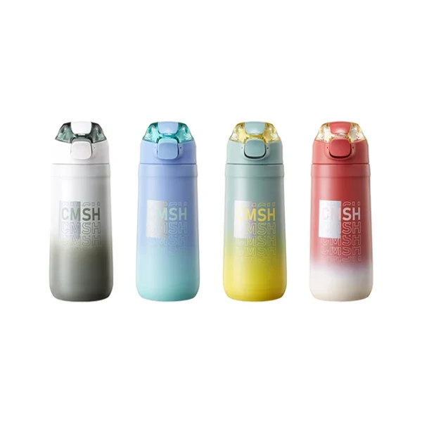 Water Bottle 480ML Sport Insulate Tumbler Double School Gym Water Bottle